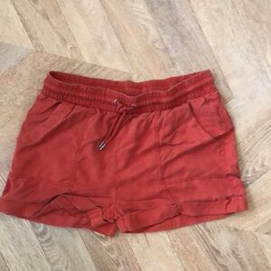 Women's Orange Casual Shorts Size M